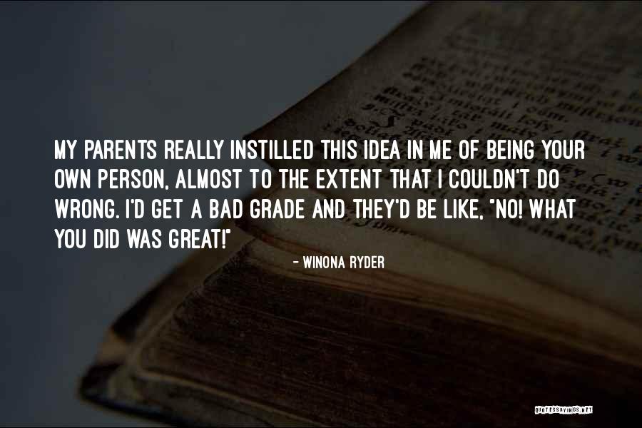 Acurrucar Quotes By Winona Ryder Acurrucar Quotes By Winona Ryder