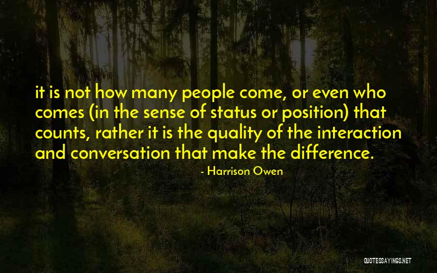 Acusar Significado Quotes By Harrison Owen Acusar Significado Quotes By Harrison Owen