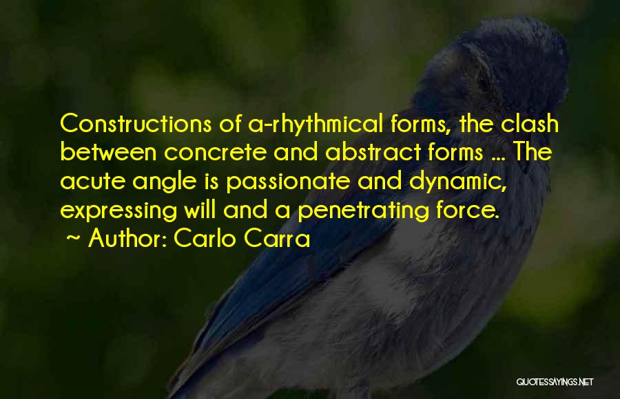 Acute Angle Quotes By Carlo Carra