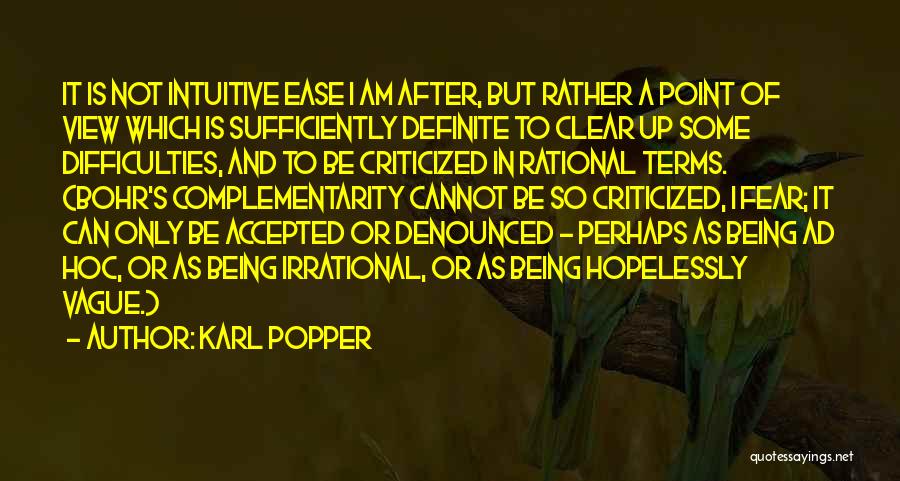 Ad Hoc Quotes By Karl Popper