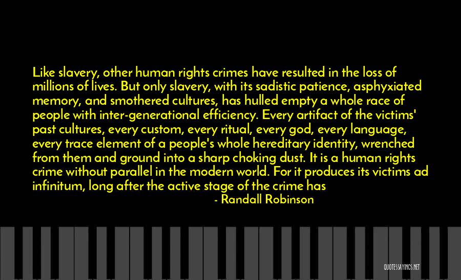 Ad Infinitum Quotes By Randall Robinson Ad Infinitum Quotes By Randall Robinson