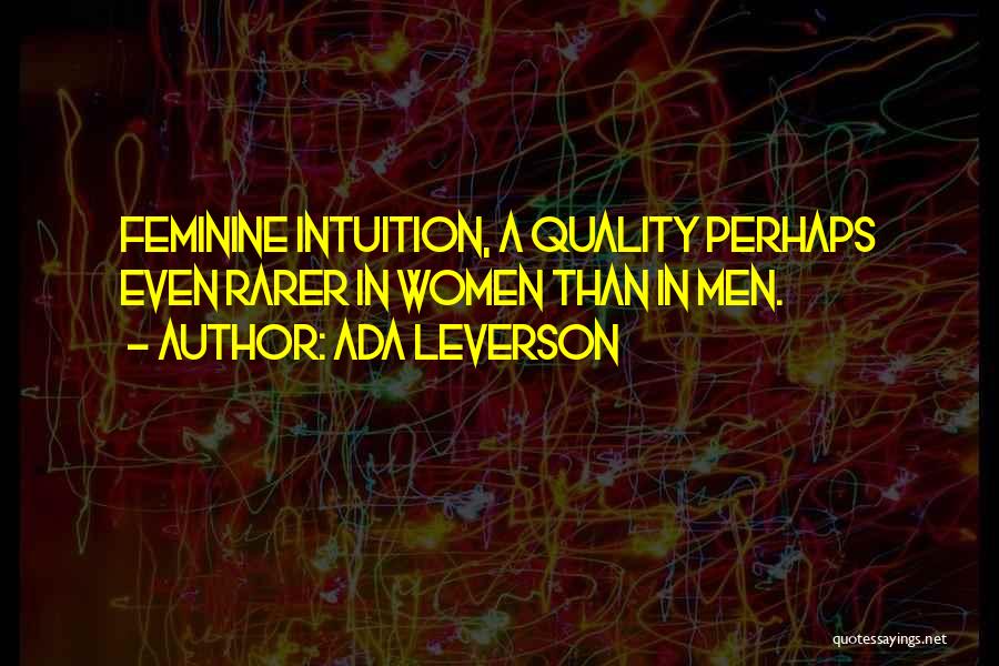 Ada Leverson Quotes 1434067