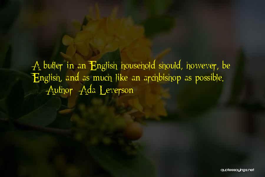 Ada Leverson Quotes 1611003