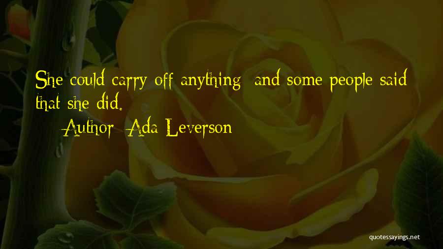 Ada Leverson Quotes 2130507