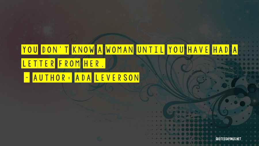 Ada Leverson Quotes 2191069