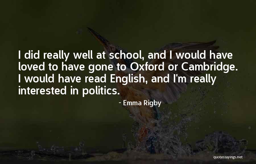 Ada Masanya Quotes By Emma Rigby Ada Masanya Quotes By Emma Rigby