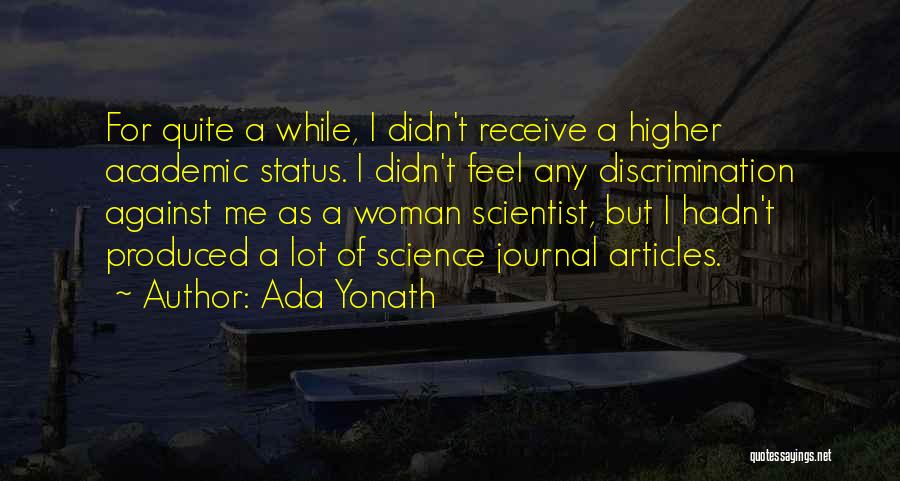 Ada Yonath Quotes 1476352