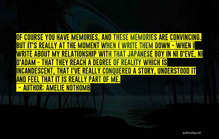 Adam And Eve Quotes By Amelie Nothomb
