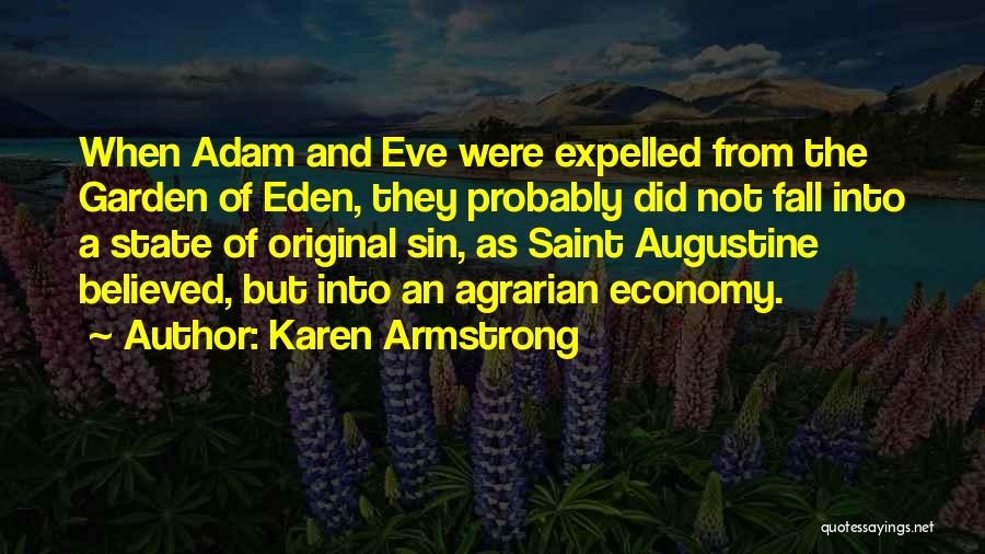 Adam And Eve Quotes By Karen Armstrong