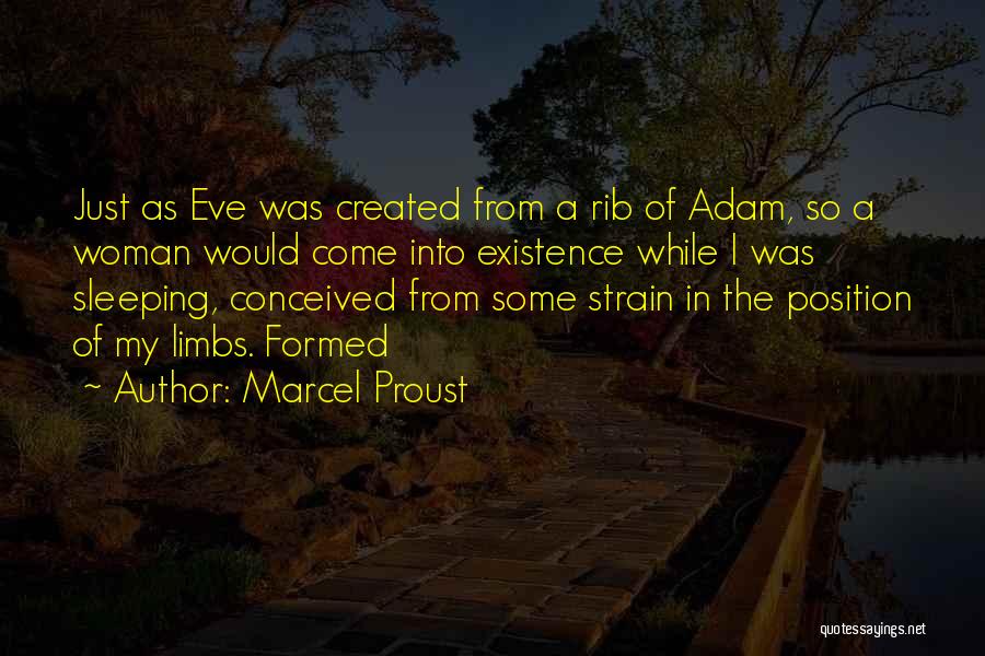 Adam And Eve Rib Quotes By Marcel Proust