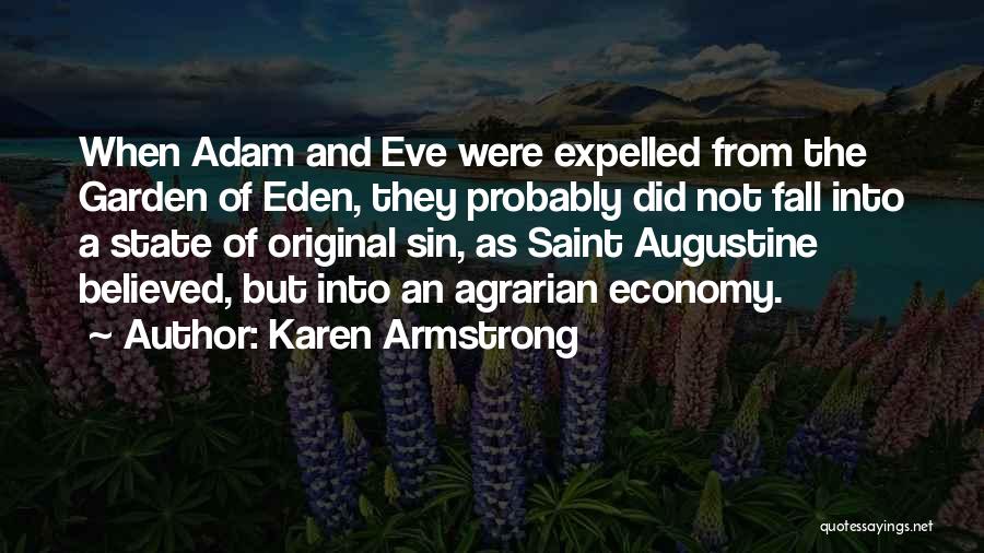 Adam And Eve Sin Quotes By Karen Armstrong