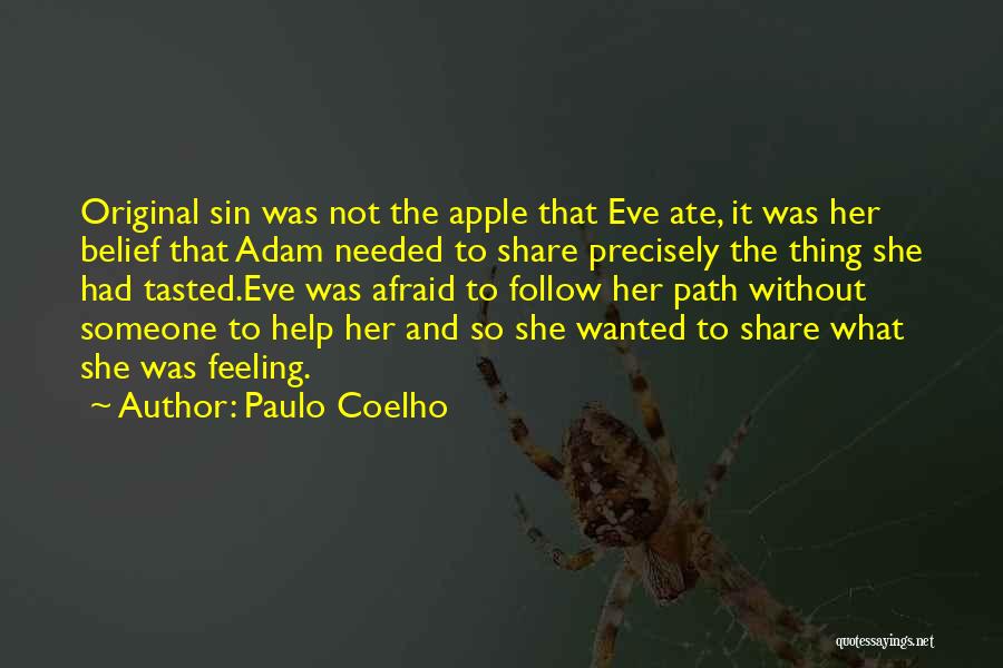 Adam And Eve Sin Quotes By Paulo Coelho