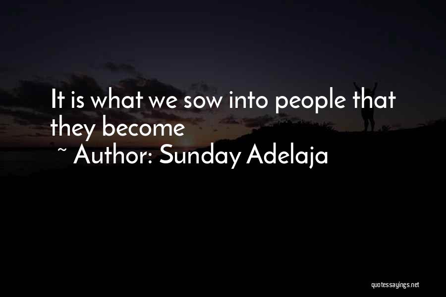 Adam Cappa Love Quotes By Sunday Adelaja