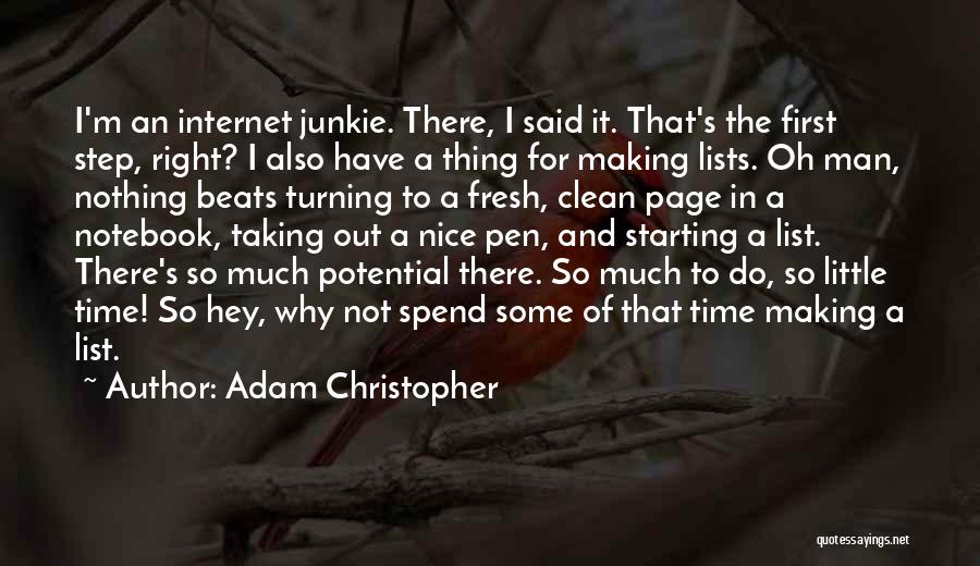 Adam Christopher Quotes 417976