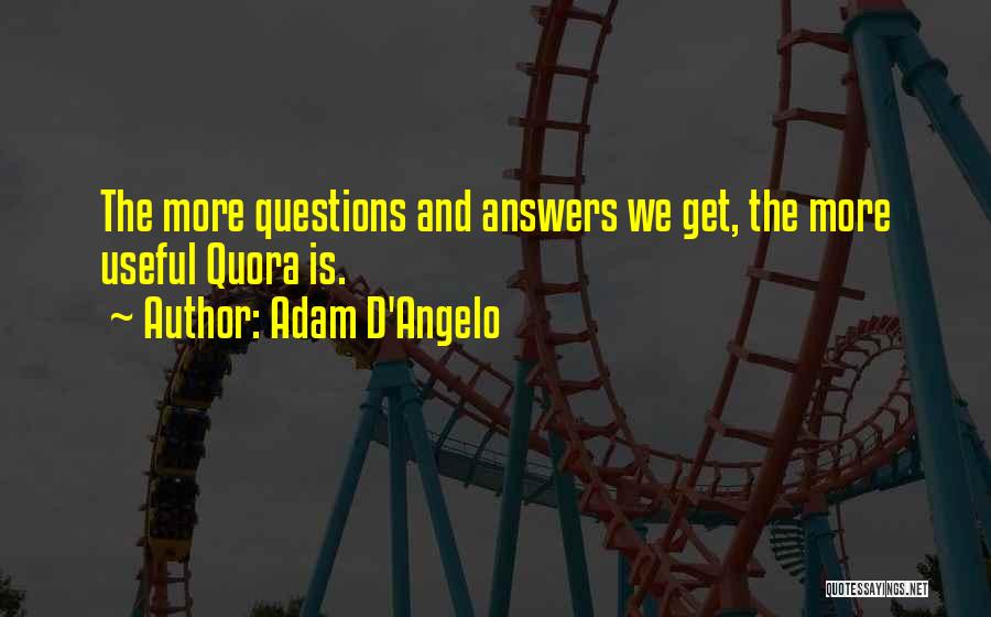 Adam D'Angelo Quotes 660325