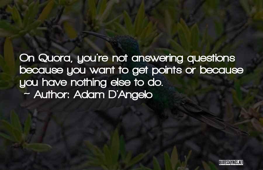 Adam D'Angelo Quotes 739386