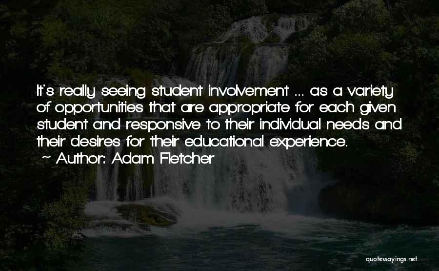 Adam Fletcher Quotes 873253