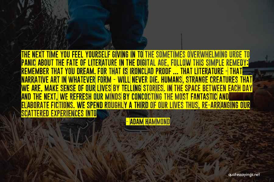 Adam Hammond Quotes 2096023 Adam Hammond Quotes 2096023