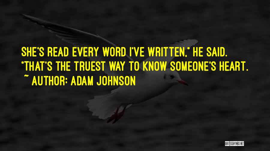Adam Johnson Quotes 239368