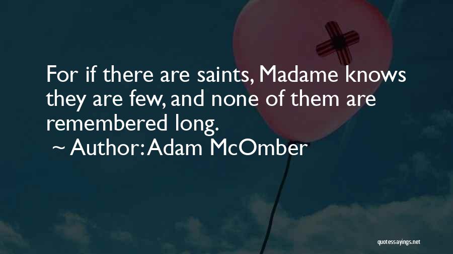 Adam McOmber Quotes 1794485