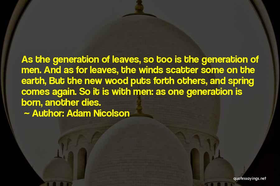 Adam Nicolson Quotes 85635