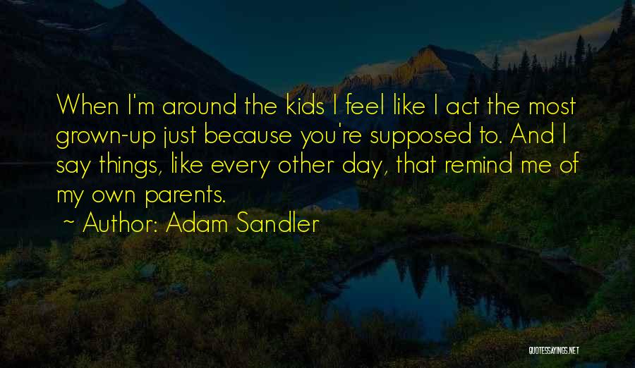 Adam Sandler Quotes 881113