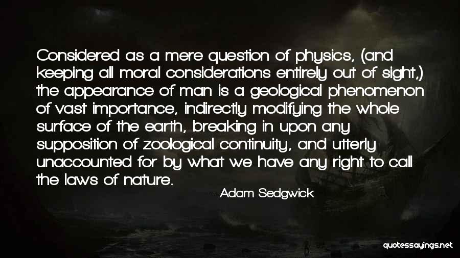 Adam Sedgwick Quotes 1632405