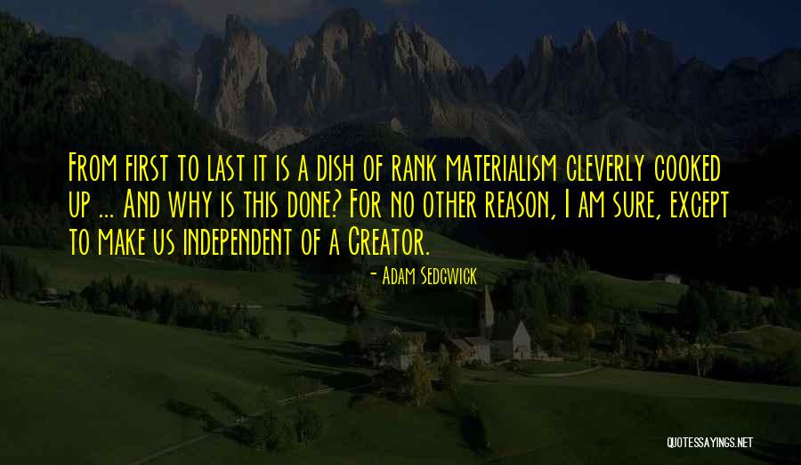 Adam Sedgwick Quotes 194350 Adam Sedgwick Quotes 194350