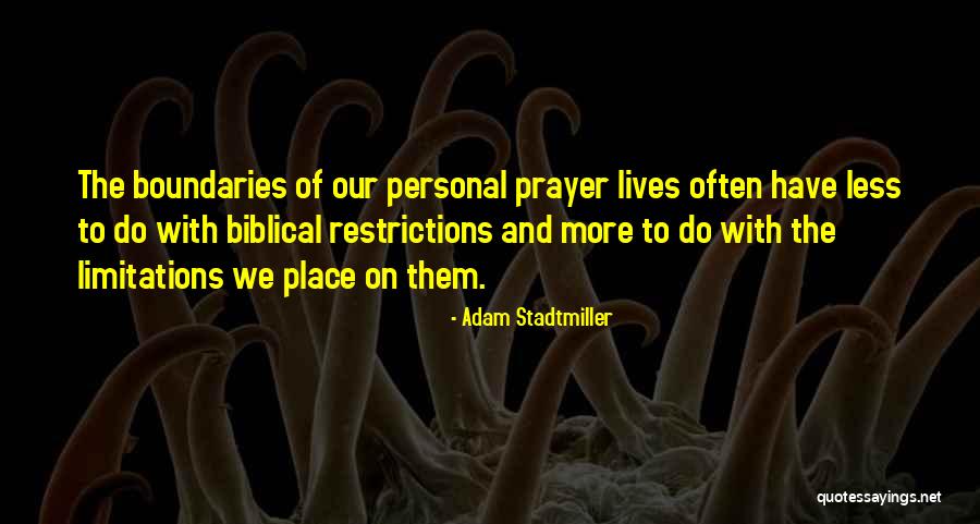 Adam Stadtmiller Quotes 1003715