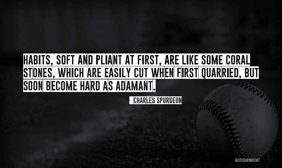 Adamant Quotes By Charles Spurgeon