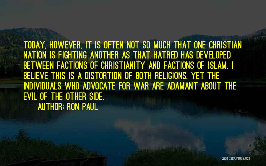 Adamant Quotes By Ron Paul