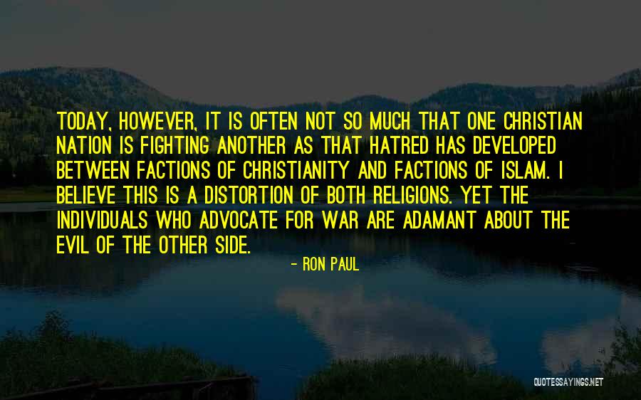 Adamant Quotes By Ron Paul