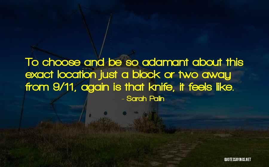 Adamant Quotes By Sarah Palin