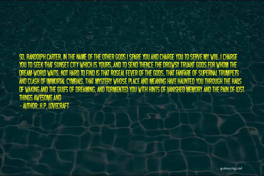 Adamevetoys Quotes By H.P. Lovecraft