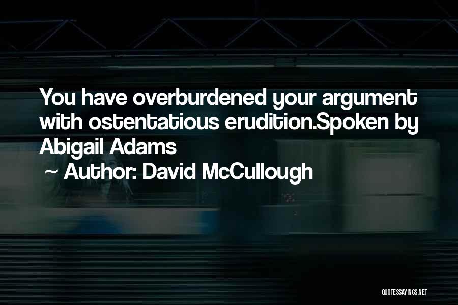 Adams Abigail Quotes By David McCullough