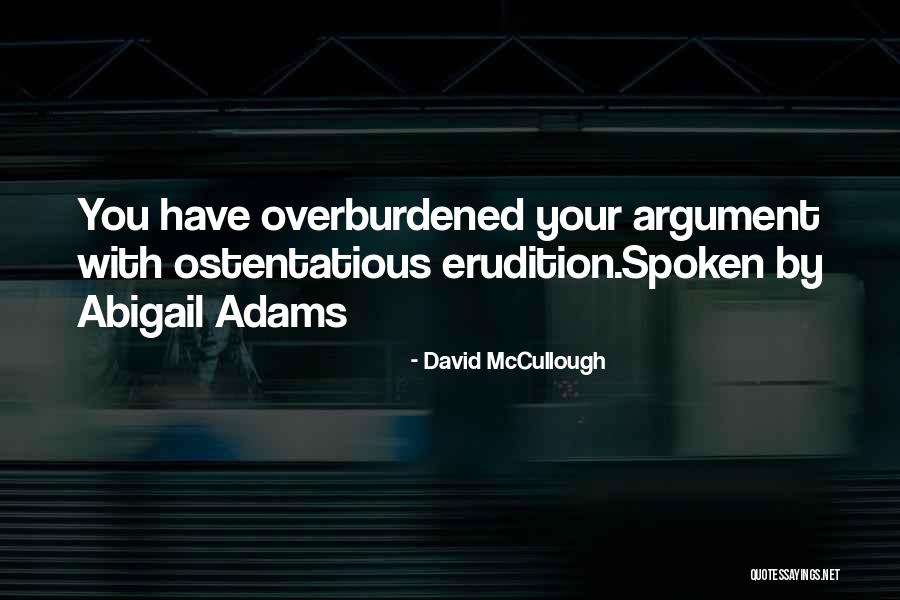 Adams Abigail Quotes By David McCullough