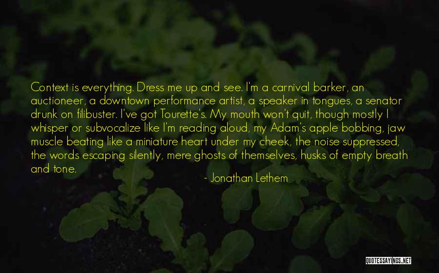 Adam's Apple Quotes By Jonathan Lethem Adam's Apple Quotes By Jonathan Lethem