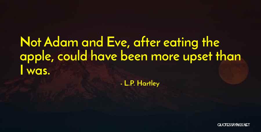 Adam's Apple Quotes By L.P. Hartley Adam's Apple Quotes By L.P. Hartley