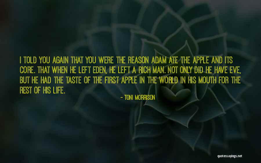 Adam's Apple Quotes By Toni Morrison Adam's Apple Quotes By Toni Morrison