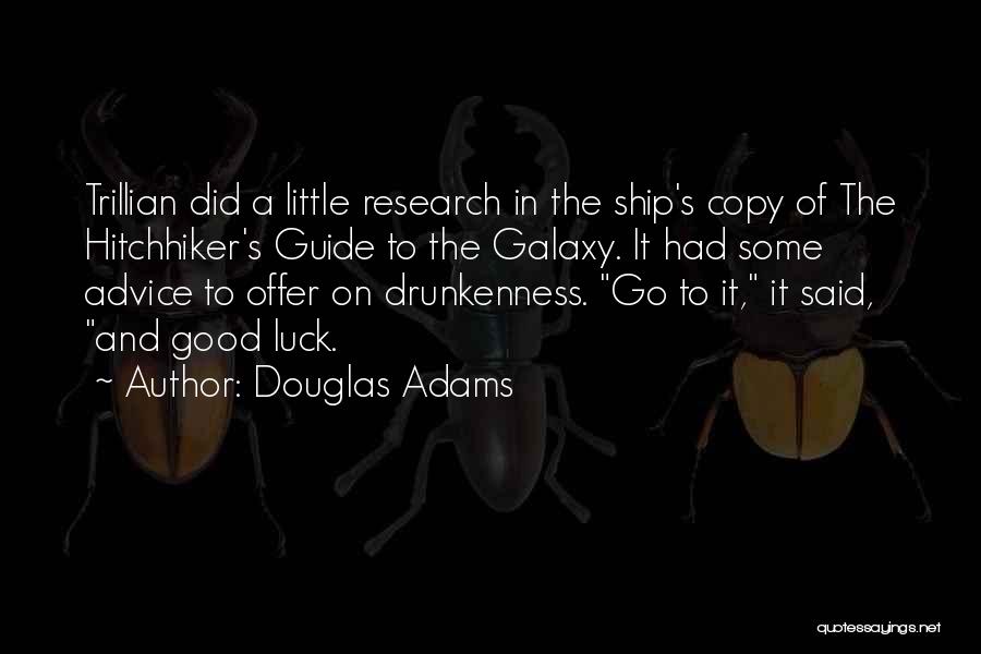 Adams Hitchhiker's Guide Quotes By Douglas Adams