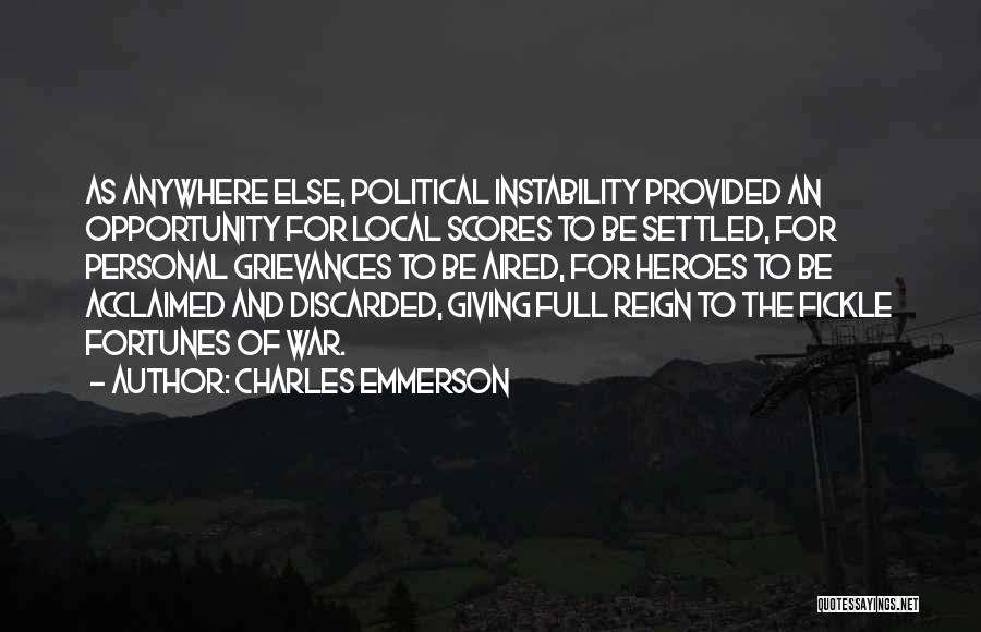 Adaptability Quotes By Charles Emmerson