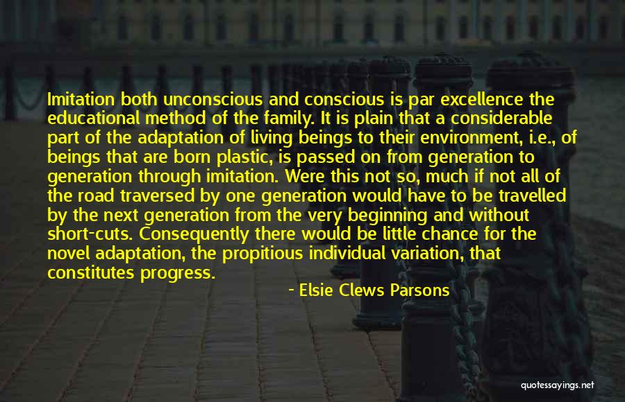 Adaptation Quotes By Elsie Clews Parsons