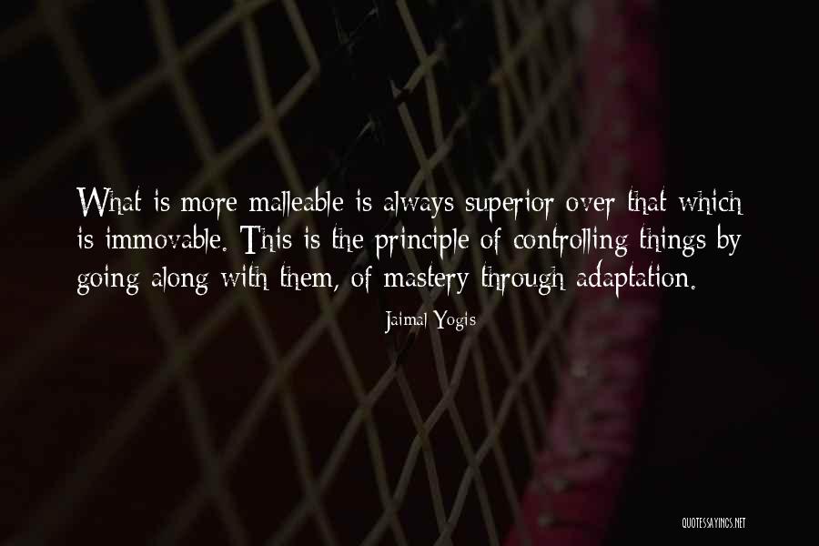 Adaptation Quotes By Jaimal Yogis