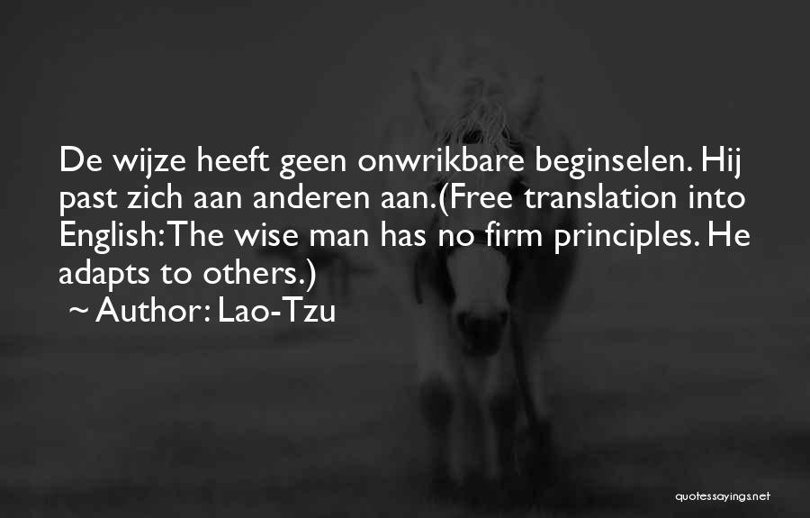 Adaptation Quotes By Lao-Tzu