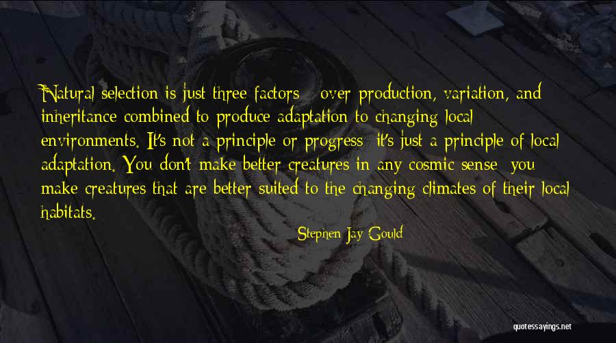 Adaptation Quotes By Stephen Jay Gould