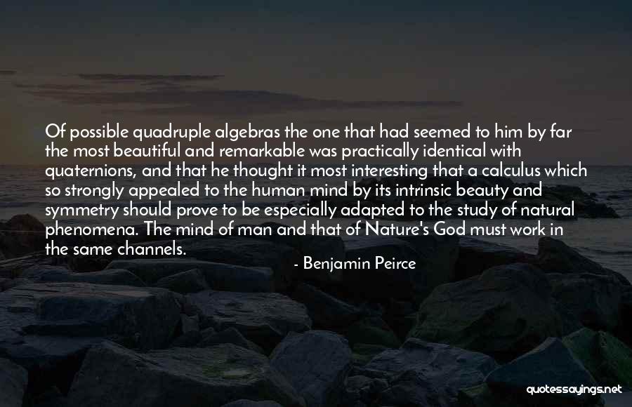 Adapted Mind Quotes By Benjamin Peirce Adapted Mind Quotes By Benjamin Peirce