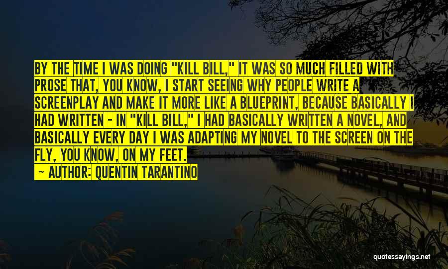 Adapting Quotes By Quentin Tarantino