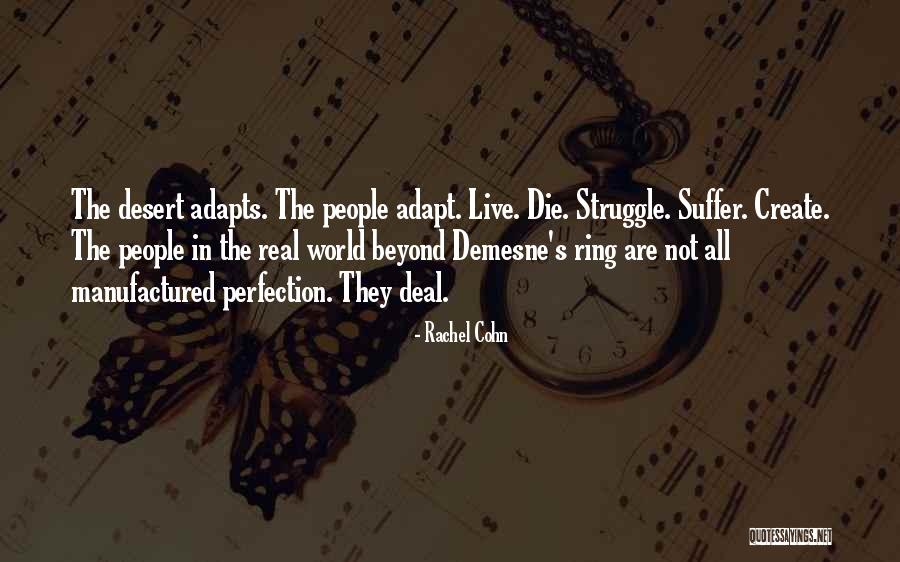 Adapts Quotes By Rachel Cohn Adapts Quotes By Rachel Cohn
