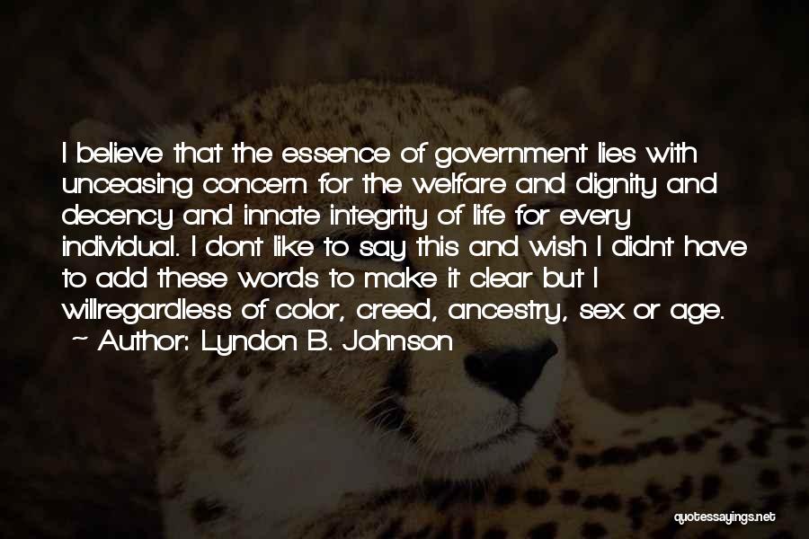 Add Color Your Life Quotes By Lyndon B. Johnson