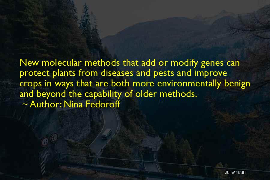 Add New Quotes By Nina Fedoroff